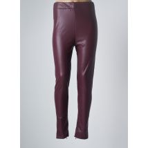 LESLIE - Jegging violet en polyester pour femme - Taille 44 - Modz