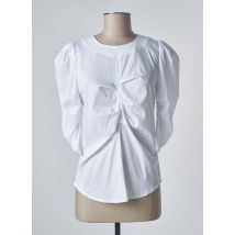 SANFASON - Blouse blanc en coton - Femme - Taille 34 - Modz
