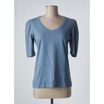 SANFASON - Top bleu en coton - Femme - Taille 36 - Modz