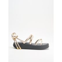 URBAN - Sandales/Nu pieds beige en cuir - Femme - Taille 38 - Modz