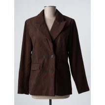 JDY - Blazer marron en polyester - Femme - Taille 36 - Modz