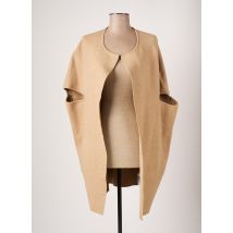 TUZZI - Gilet manches courtes beige en viscose - Femme - Taille 40 - Modz