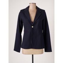 ÉTYMOLOGIE - Blazer bleu en viscose - Femme - Taille 40 - Modz