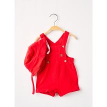 MAYORAL - Salopette rouge en coton pour enfant - Taille 3 M - Modz