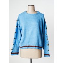 LES TROPEZIENNES PAR M.BELARBI - Pull bleu en acrylique pour femme - Taille 38 - Modz