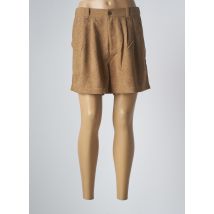 MOLLY BRACKEN - Short marron en polyester pour femme - Taille 40 - Modz