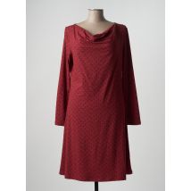 TRANQUILLO - Robe mi-longue orange en coton - Femme - Taille 42 - Modz