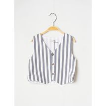 J.O MILANO - Gilet sans manche gris en coton - Garçon - Taille TU - Modz
