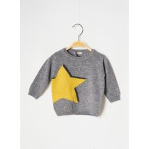 J.O MILANO - Pull gris en merinos - Garçon - Taille TU - Modz