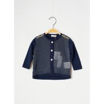 J.O MILANO - Gilet manches longues bleu en coton - Fille - Taille TU - Modz