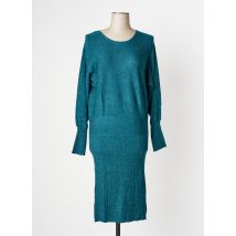 CAMAIEU - Robe mi-longue vert en polyester - Femme - Taille 38 - Modz