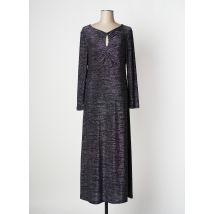 AN' GE - Robe longue noir en polyester - Femme - Taille 38 - Modz