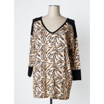 ANTIGEL - Pyjama beige en viscose - Femme - Taille 40 - Modz