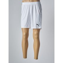 PUMA - Bermuda blanc en polyester - Homme - Taille 38 - Modz