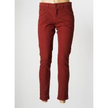 ONE STEP - Jeans coupe slim orange en coton - Femme - Taille 38 - Modz