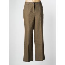 IKKS - Pantalon large vert en lin - Femme - Taille 34 - Modz