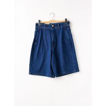 SALSA - Bermuda bleu en coton - Femme - Taille 36 - Modz
