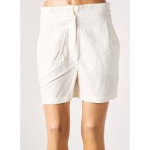 IKKS - Short blanc en coton - Femme - Taille 36 - Modz