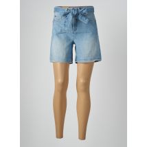 SALSA - Short bleu en coton - Femme - Taille W25 - Modz