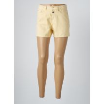 CAMAIEU - Short jaune en coton - Femme - Taille 34 - Modz