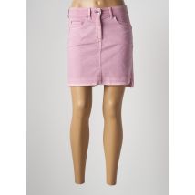 SALSA - Jupe courte rose en coton - Femme - Taille W27 - Modz