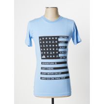 ESPRIT - T-shirt bleu en coton - Homme - Taille S - Modz