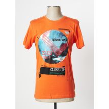 CLOSE-UP - T-shirt orange en coton - Homme - Taille S - Modz
