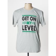 HYPE - T-shirt vert en coton pour homme - Taille L - Modz