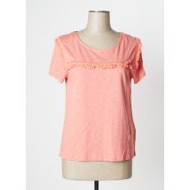 CAMAIEU - T-shirt orange en modal pour femme - Taille 38 - Modz