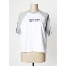 UNDIZ - T-shirt blanc en coton pour femme - Taille 36 - Modz