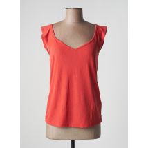 CAMAIEU - Top orange en polyester - Femme - Taille 34 - Modz