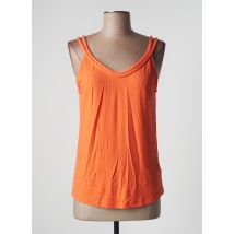 CAMAIEU - Top orange en viscose pour femme - Taille 38 - Modz