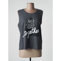UNDIZ - Top gris en polyester - Femme - Taille 38 - Modz