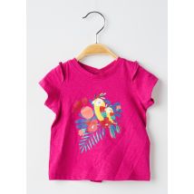 DU PAREIL AU MÊME - T-shirt rose en coton pour fille - Taille 18 M - Modz