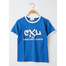 CHRISTIAN LACROIX - T-shirt bleu en coton pour garçon - Taille 10 A - Modz