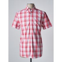 DAMART - Chemise manches courtes rouge en coton - Homme - Taille S - Modz