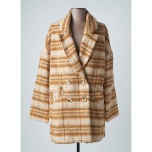 LA PETITE ETOILE - Manteau long beige en polyester pour femme - Taille 38 - Modz