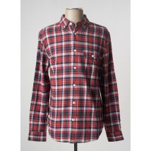 WHITE STUFF - Chemise manches longues rouge en coton - Homme - Taille S - Modz