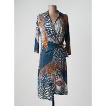 EGERIE - Robe mi-longue bleu en polyester - Femme - Taille 36 - Modz