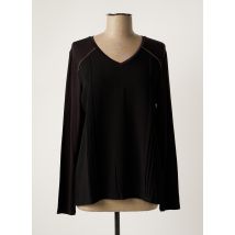 OLSEN - Top noir en polyester - Femme - Taille 40 - Modz