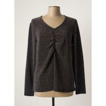 OLSEN - Top noir en polyamide - Femme - Taille 46 - Modz