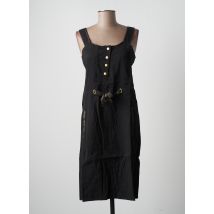 LOLA ESPELETA - Robe mi-longue noir en tencel - Femme - Taille 38 - Modz