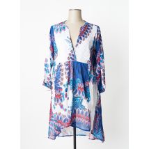 VERDISSIMA - Robe de plage bleu en polyester - Femme - Taille 40 - Modz