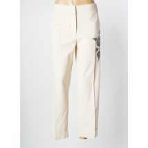 TWIN SET - Pantalon droit beige en polyester pour femme - Taille 40 - Modz