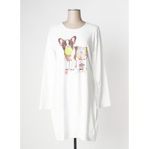 VERDISSIMA - Chemise de nuit vert en coton - Femme - Taille 38 - Modz