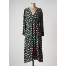 COMPAÑIA FANTASTICA - Robe longue vert en viscose - Femme - Taille 38 - Modz