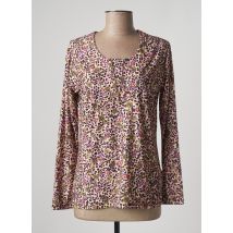 UNICA PLUS - Top beige en polyester - Femme - Taille 36 - Modz