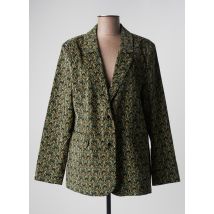 LA FIANCÉE - Blazer vert en coton pour femme - Taille 44 - Modz