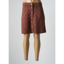 B.YOUNG - Jupe courte marron en polyester - Femme - Taille 44 - Modz