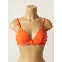 CHERRY BEACH - Haut de maillot de bain orange en polyamide - Femme - Taille 105C - Modz